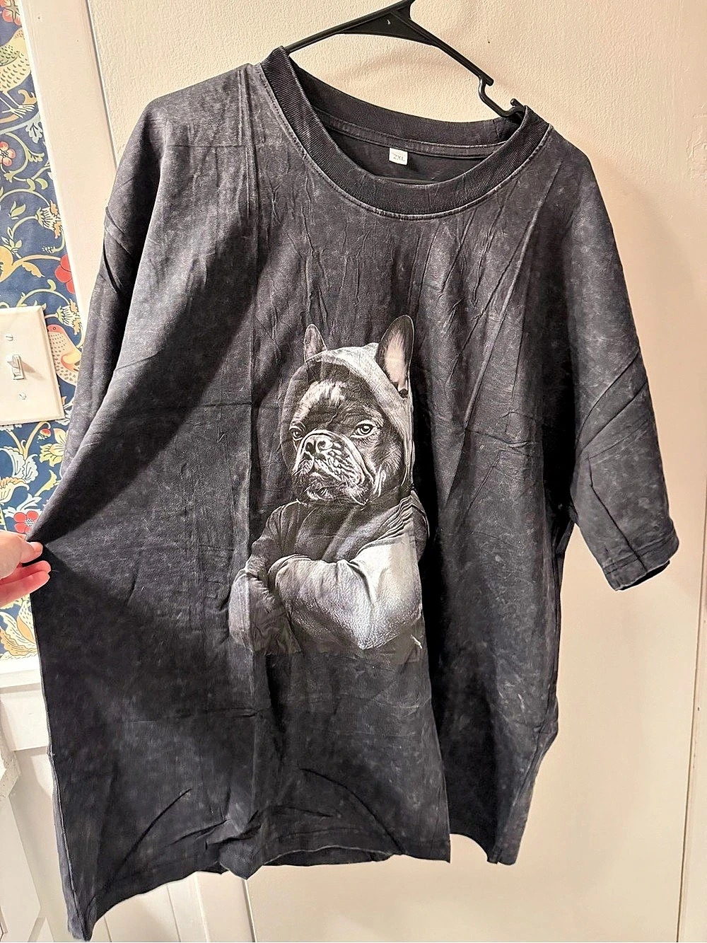 Graphic Bulldog T-Shirt Black 2XL
